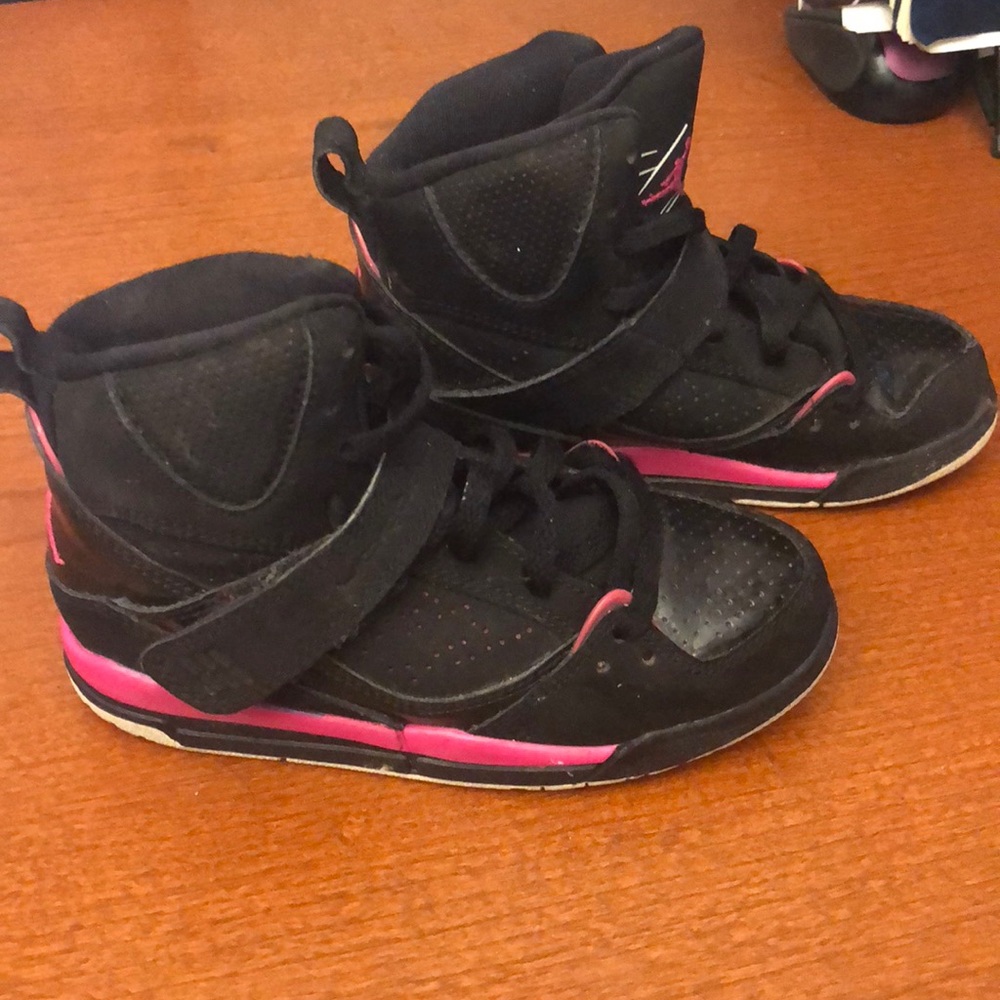 Jordan Flight 45 HIGH Black/Vivid Pink-White 11C